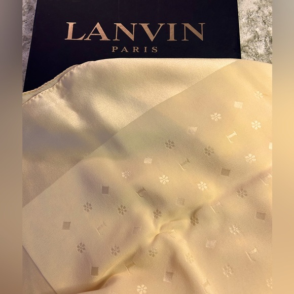 Lanvin vintage  scarf/ wrap - Picture 1 of 5